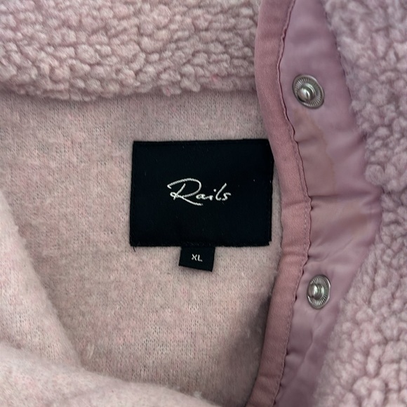 Rails Lorna Sherpa Teddy Jacket | XL - Picture 11 of 14